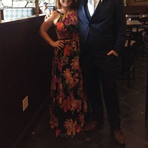 INC beautiful fun floral dress